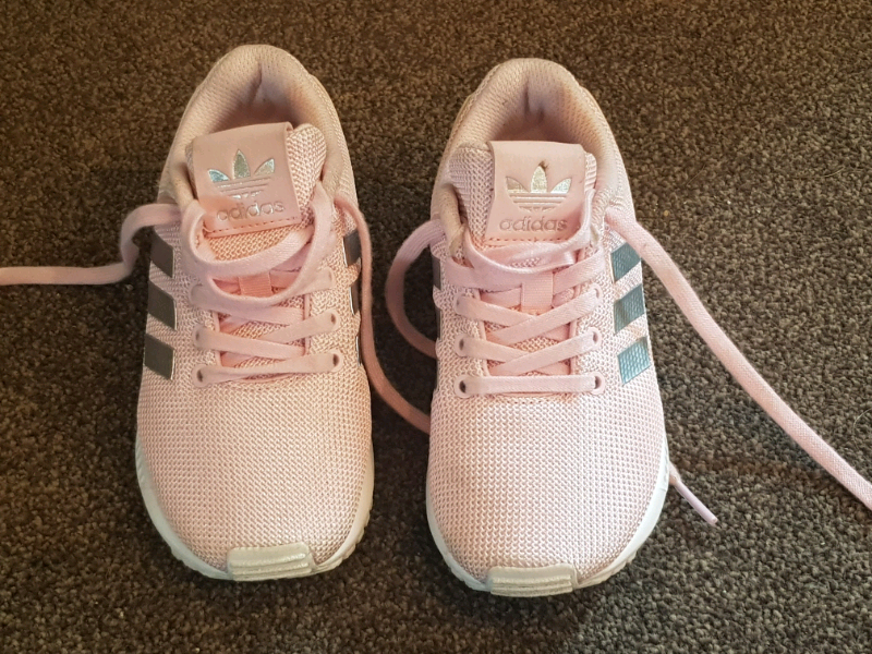baby pink adidas trainers
